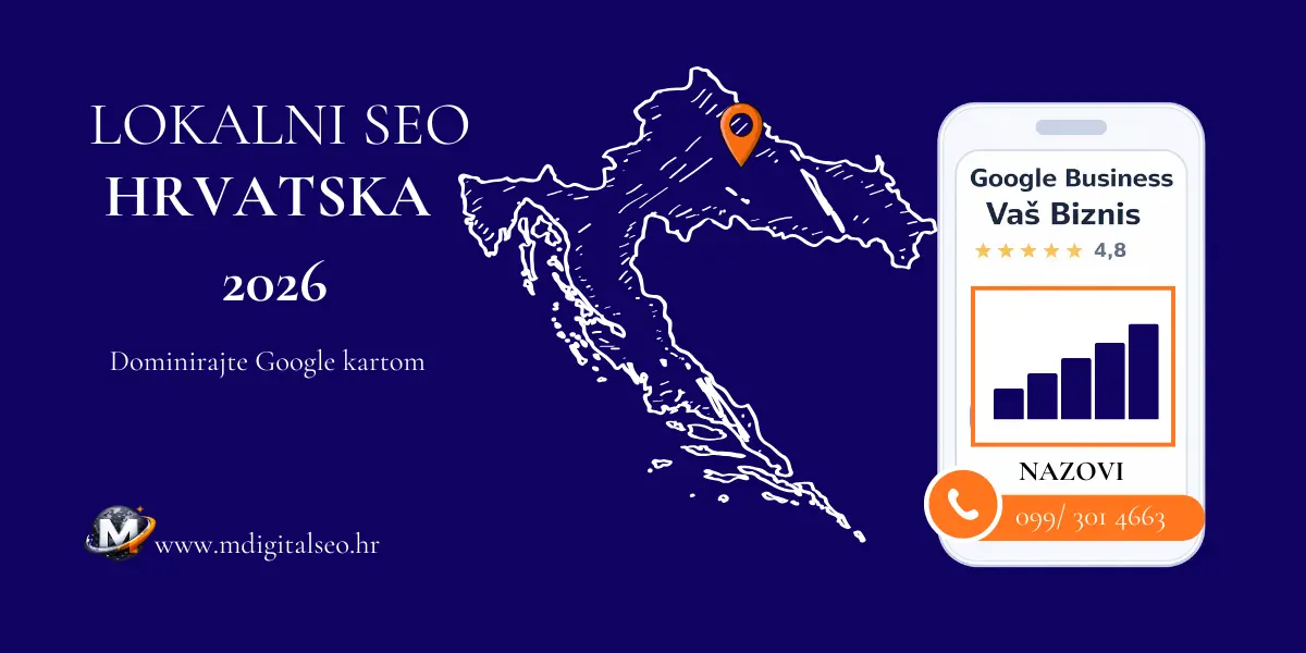 Lokalni SEO u Hrvatskoj – optimizacija za Google kartu i lokalne rezultate